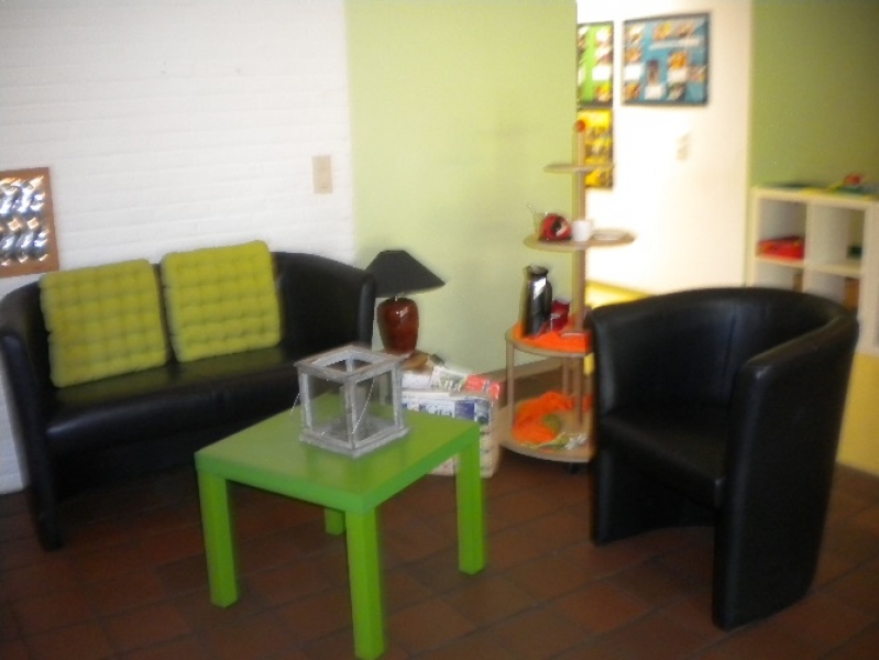 Foyer mit Elterncafe