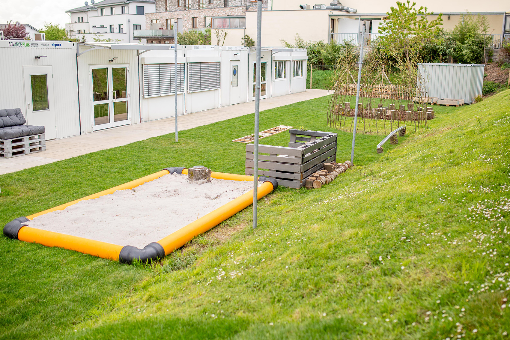Außengelände Kita Mäusegarten Langerwehe