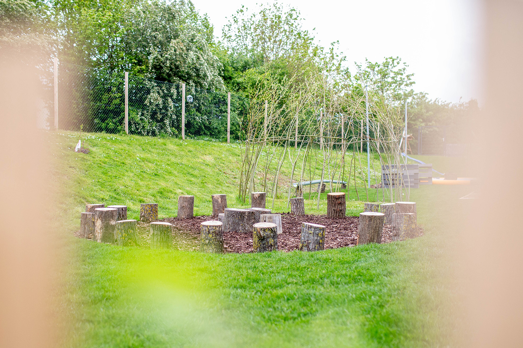 Außengelände Kita Mäusegarten Langerwehe