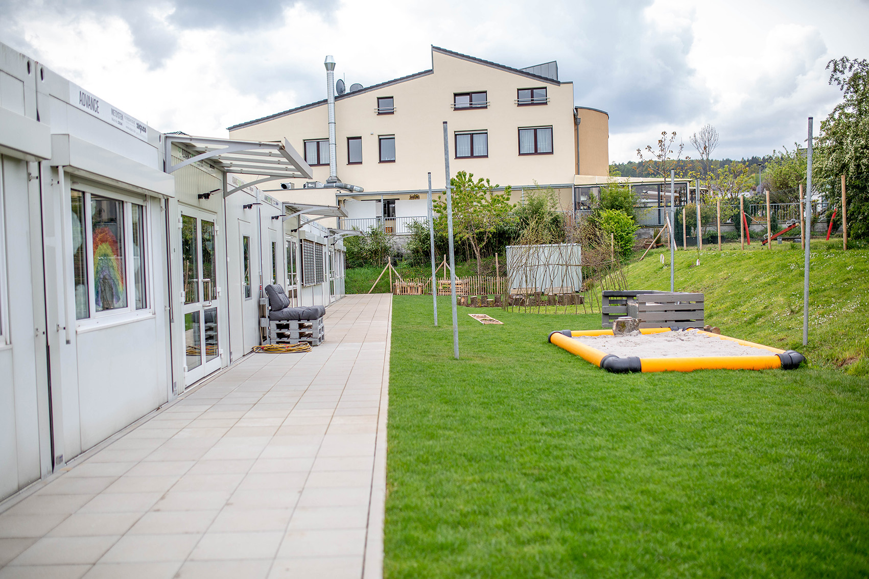 Außengelände Kita Mäusegarten Langerwehe