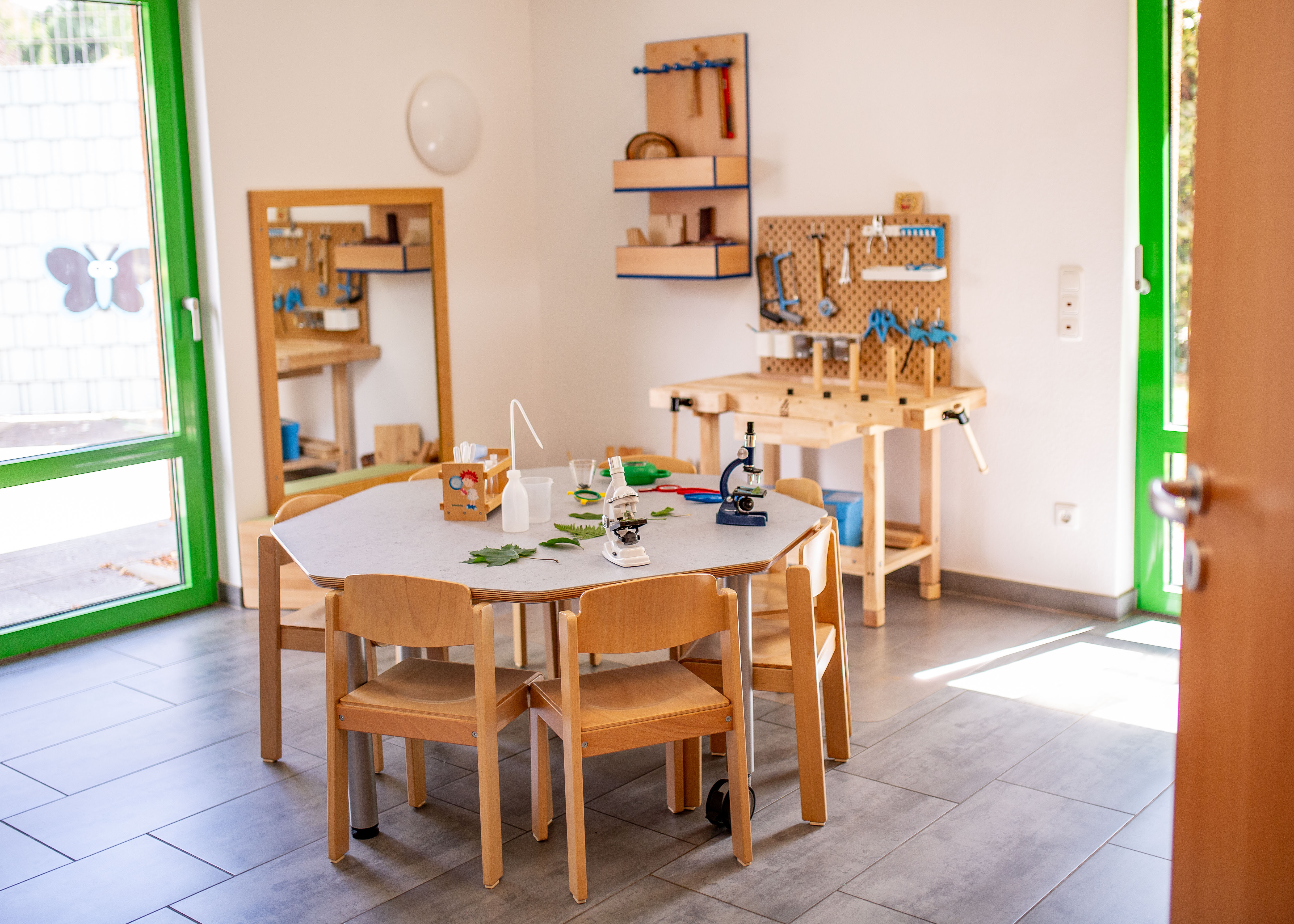 Kita Villa Sonnenschein Inden Werkstatt